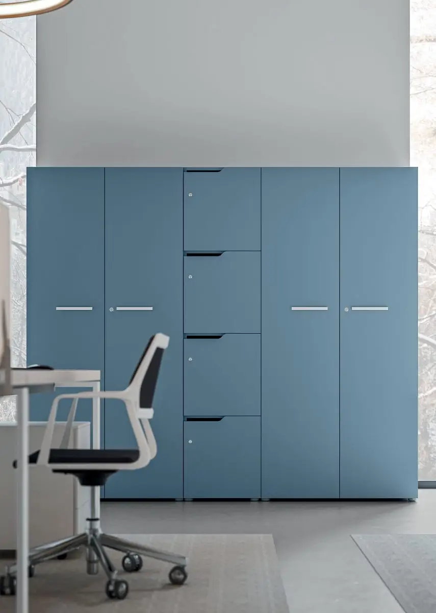 Arredamento per ufficio, lockers contenitori ark 2 walco.