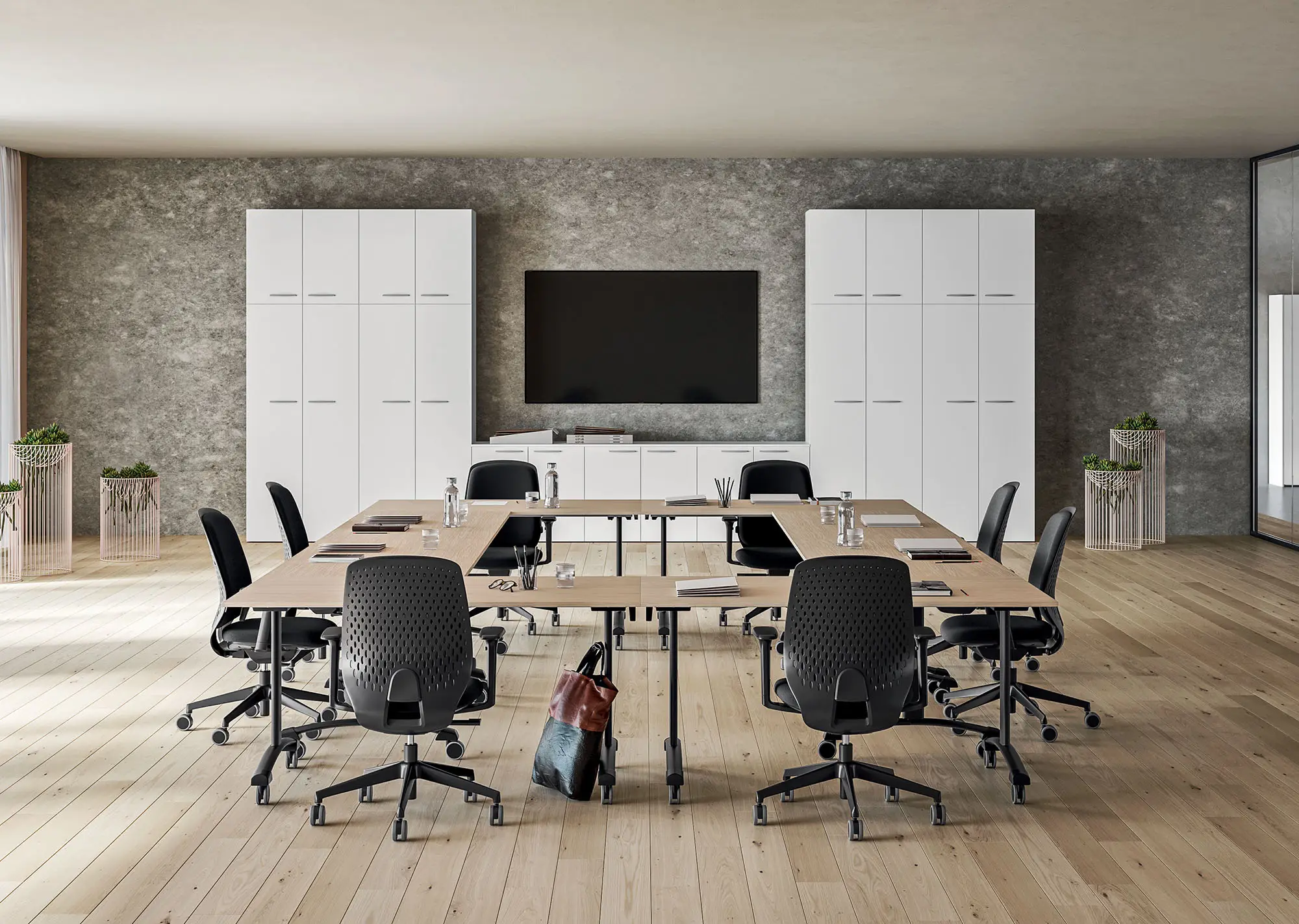 Arredamento per ufficio, scrivania ribalta tipper 3 walco.