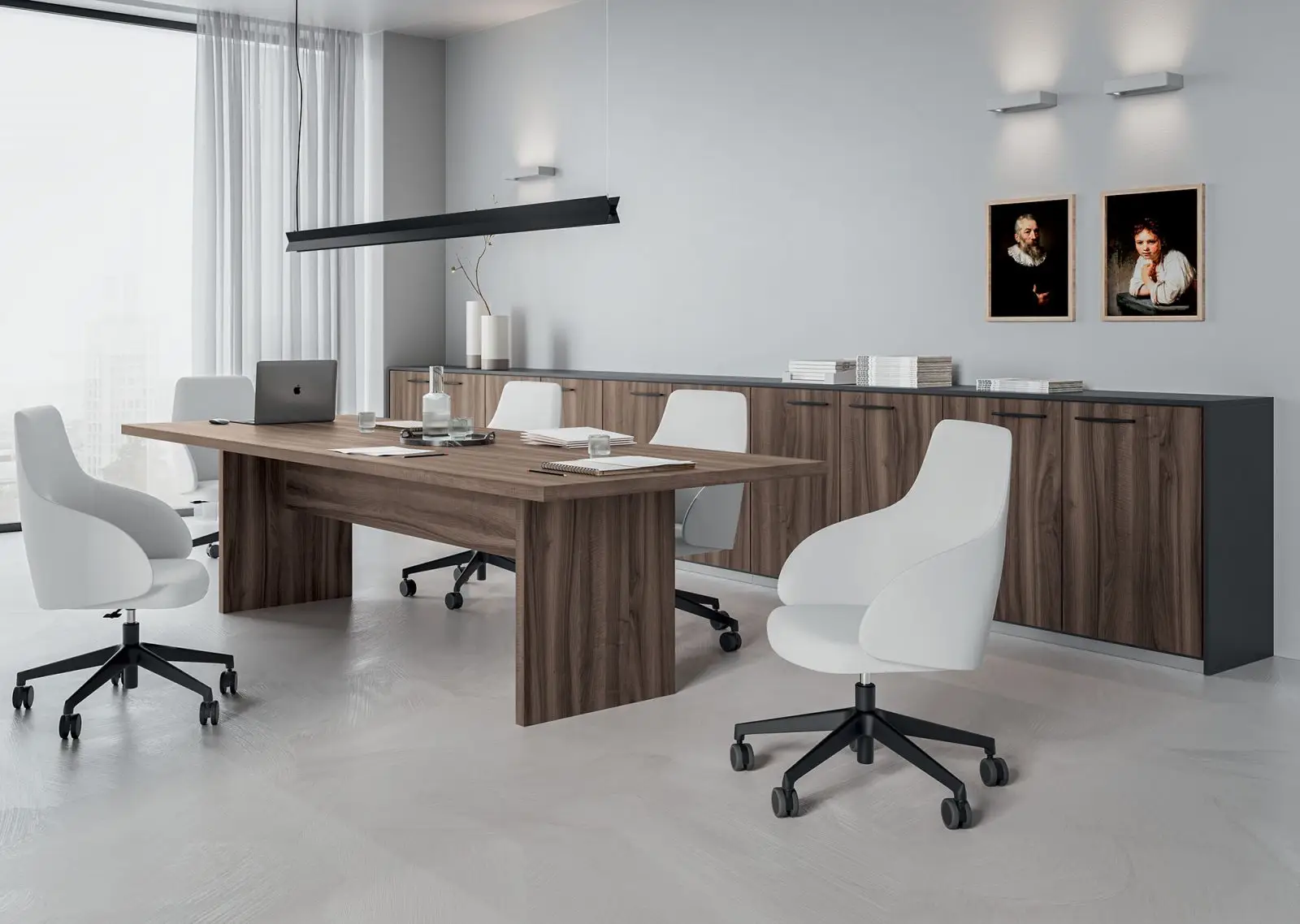 Arredamento per ufficio, tavolo direzionale alfa plus walco.