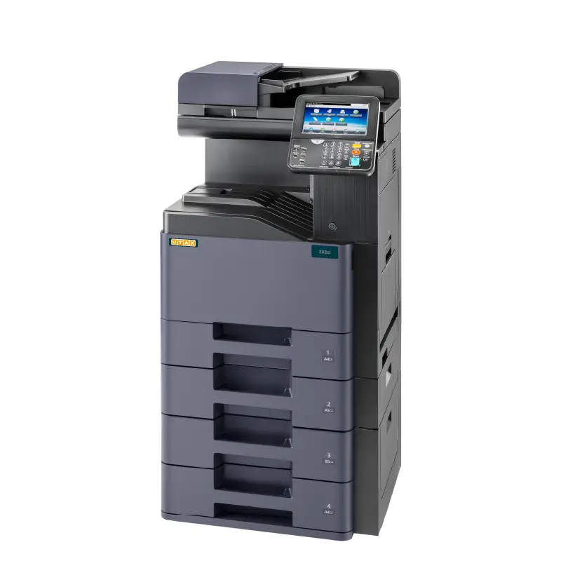 Vendita, assistenza e noleggio fotocopiatrice UTAX 302CI completa.